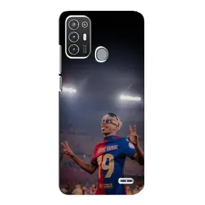 Чохол з футболістом Ламін Ямаль ZTE Blade A72 (Ямаль на стадіоні)