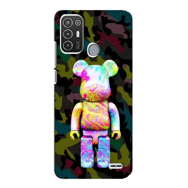 Чехол с принтом «Яркий Bearbrick» для ZTE Blade A72