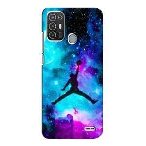 Чохли для ZTE Blade A72 - з картинкою JORDAN (AlphaPrint) (Яскравий Джордан)