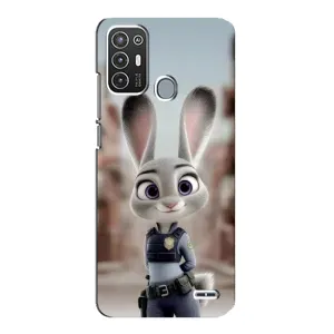 Чохол Зоотрополіс на ZTE Blade A72 (Офіцер Джуді Гопс)