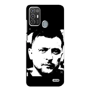 Чохол для ZTE Blade A72 (AlphaPrint - с принтом Зеленського) (Зеленский АРТ)