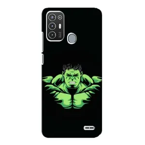 Чохли з героями Марвел ZTE Blade A72 (VPrint) (Зелений Халк)