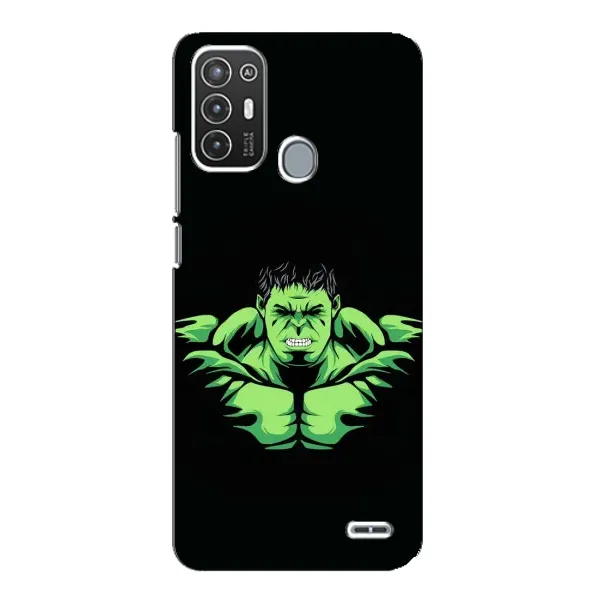 Чехол с принтом «Зелёный Халк» для ZTE Blade A72 Чехол с принтом «Зелёный Халк» для ZTE Blade A72