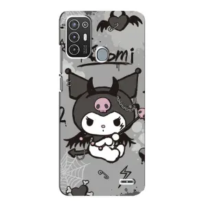 Чехол с кроликом Куроми на ZTE Blade A72 (Злая Куроми)