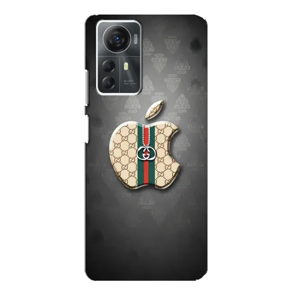 Чехол с принтом «Apple gucci» для ZTE Blade A72s