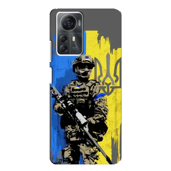 Чехол с принтом «АРТ солдат» для ZTE Blade A72s