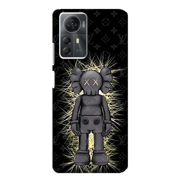Чехол с принтом «Bearbrick LV» для ZTE Blade A72s