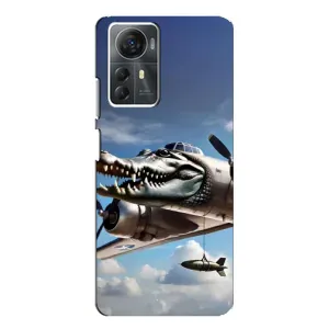 Чехол с мемом Тралалело тралала на ZTE Blade A72s (Бомбардиро крокодило)