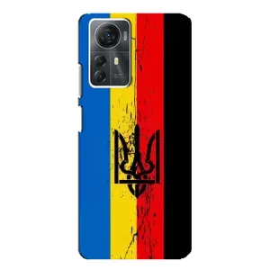 Украинские Чехлы для ZTE Blade A72s с картинкой УПА (AlphaPrint) (Прапор УПА)