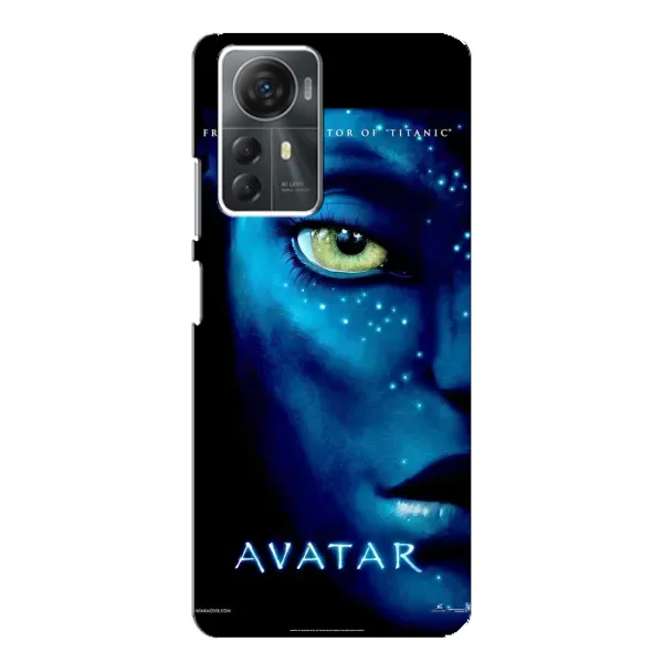 Чехол с принтом «глаз Аватара» для ZTE Blade A72s