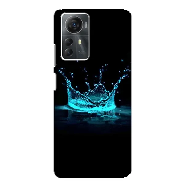 Чехол с принтом «Капля короны» для ZTE Blade A72s