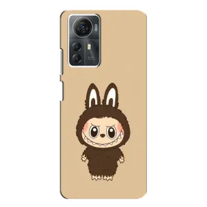 Чохол з Лабубу на ZTE Blade A72s (Bored Ape в червоному)