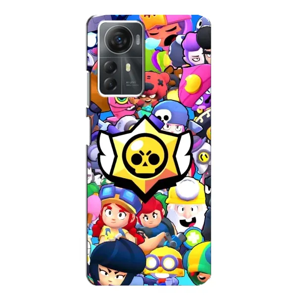 Чехол с принтом «Лого Brawl Stars» для ZTE Blade A72s