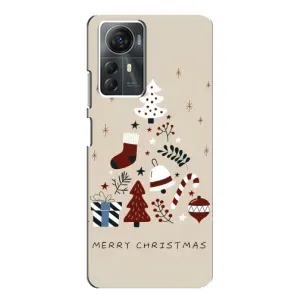 Рождественские Чехлы для ZTE Blade A72s (VPrint) (Merry Christmas)