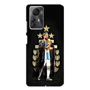 Чехлы для ZTE Blade A72s (Leo чемпион) (AlphaPrint) (Месси Король)