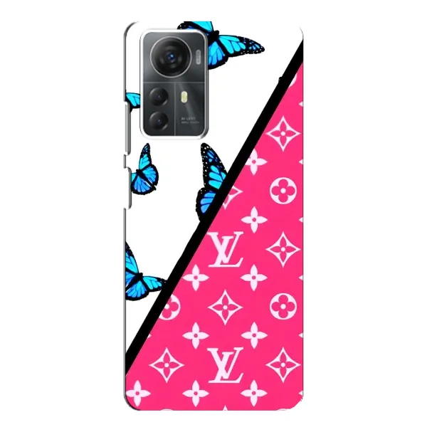 Чехол с принтом «Мода LV» для ZTE Blade A72s