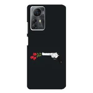 Чехлы (ART) Цветы на ZTE Blade A72s (VPrint) (Неожиданные цветы)