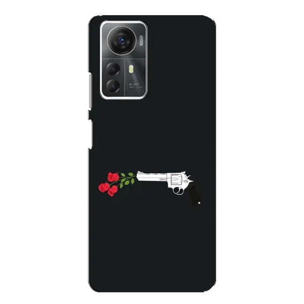 Чехол с принтом «Неожиданные цветы» для ZTE Blade A72s
