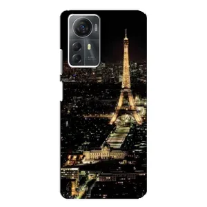 Чохол Ейфелева Вежа ZTE Blade A72s - (AlphaPrint) (Нічний Париж)