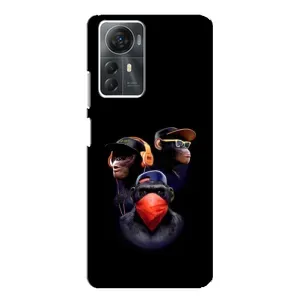 Чохол з принтом «Три мавпи» для ZTE Blade A72s