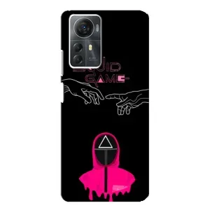 Чохол Гра в кальмара для ZTE Blade A72s (Мінімалізм Гра кальмара)