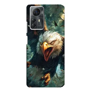 Чехол с картинкой «Хищники» для ZTE Blade A72s (Орел в полете)
