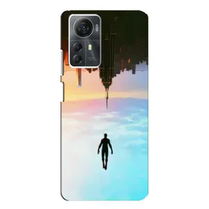 Чехол с человеком пауком для ZTE Blade A72s - (AlphaPrint) (Паук человек)