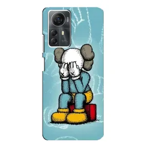 Чохли для ZTE Blade A72s - Bearbrick Louis Vuitton (PREMIUMPrint) (Плач Bearbrick)
