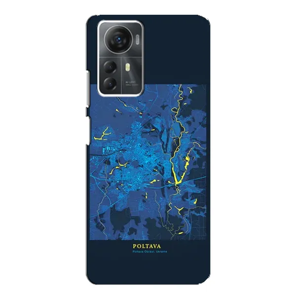 Чохол з принтом «Полтава» для ZTE Blade A72s