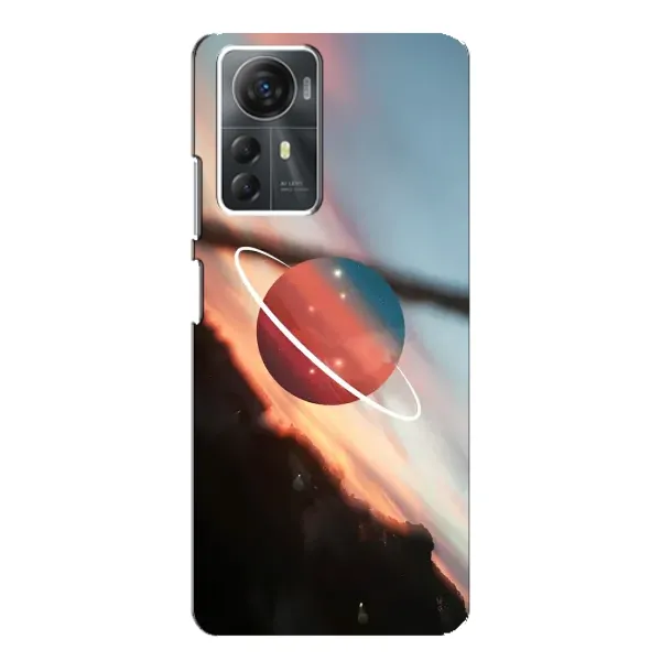 Чехол с принтом «Сатурн» для ZTE Blade A72s