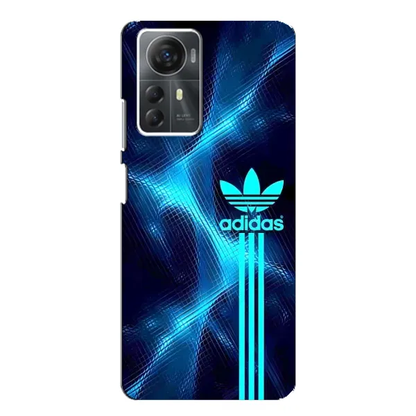 Чехол с принтом «Синий Адидас» для ZTE Blade A72s