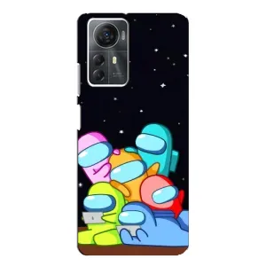Чохли Амонг Ас для ZTE Blade A72s (AlphaPrint) (Скіни в космосі)