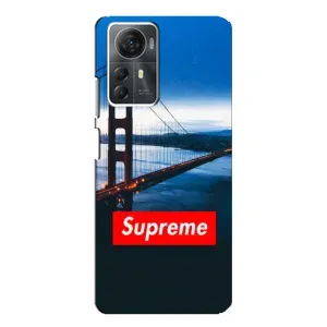 Чехол для ZTE Blade A72s с картинкой Supreme (AlphaPrint) (Стиль Supreme)