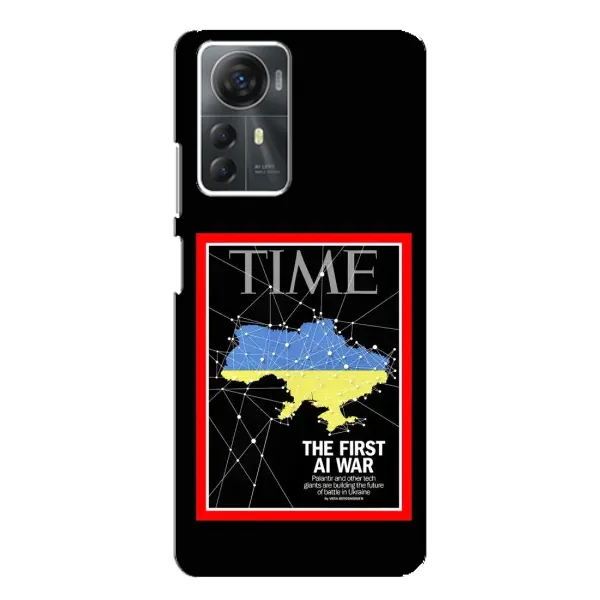 Чехол с принтом «TIME Ukraine» для ZTE Blade A72s
