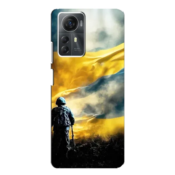 Чехол с принтом «Война» для ZTE Blade A72s