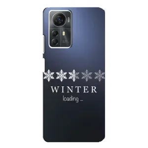 Зимні Чохли для ЗТЕ Блейд А72с - прозорий фон (Winter loading)