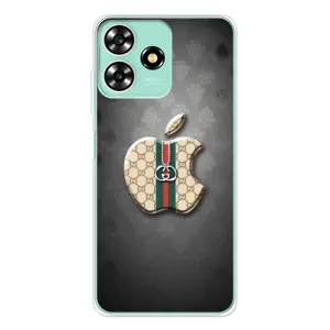 Чехлы ГУЧЧИ для ЗТЕ Блейд А73 (AlphaPrint) (Apple gucci)