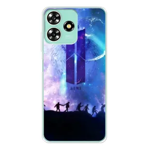 Чохли BTS для ZTE Blade A73 (AlphaPrint) (Army BTS)