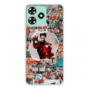 Чохли з героями Марвел ZTE Blade A73 (VPrint) (Айронмен)