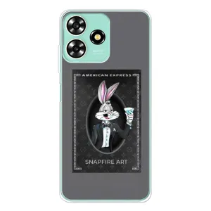 Бренднові Чохли для ZTE Blade A73 - (PREMIUMPrint) (Бакс Бані LV)