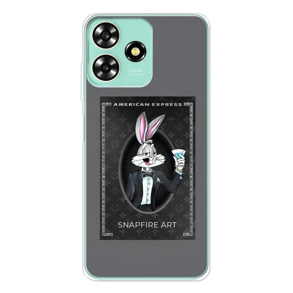Чехол с принтом «Бакс Бани LV» для ZTE Blade A73
