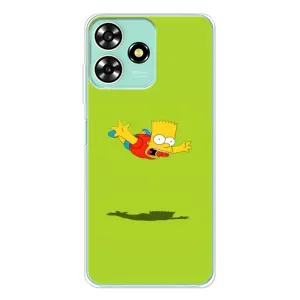 Чjхол з Сімпсонами для ZTE Blade A73 (VPrint) (Барт Сімпсон)