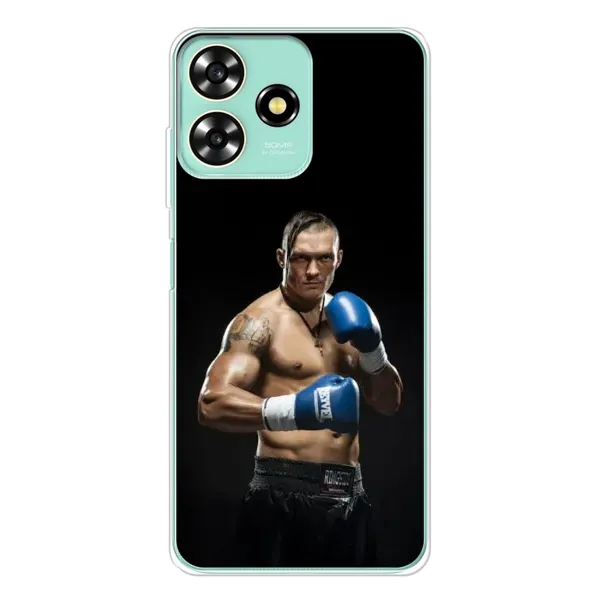 Чехол с принтом «Боксер Усик» для ZTE Blade A73