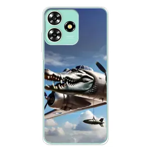 Чохол з мемом Тралалело тралала на ZTE Blade A73 (Бомбардіро крокоділо)
