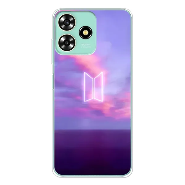 Чохол з принтом «BTS логотип» для ZTE Blade A73