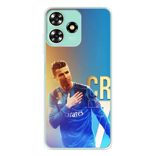 Чехол с принтом «CR7 Real» для ZTE Blade A73 Чехол с принтом «CR7 Real» для ZTE Blade A73