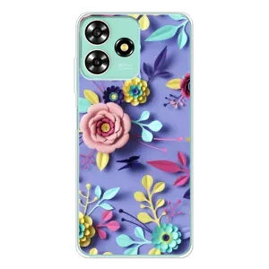 Чохли з квітами для ZTE Blade A73 (VPrint) (Дизайн квітів)