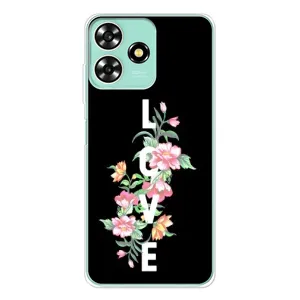 Чехлы для любимой на ZTE Blade А73 (VPrint) (Квіти LOVE)