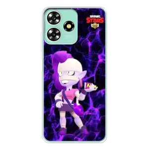 Чехлы Brawl Stars для ZTE Blade A73 (AlphaPrint) (Эмз Бравл Старс)