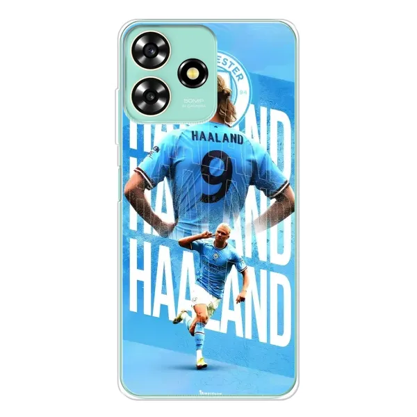 Чехол с принтом «Erling Haaland» для ZTE Blade A73